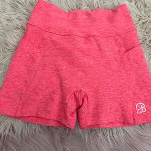 Bombshell sportswear curves shorts size small in Coral